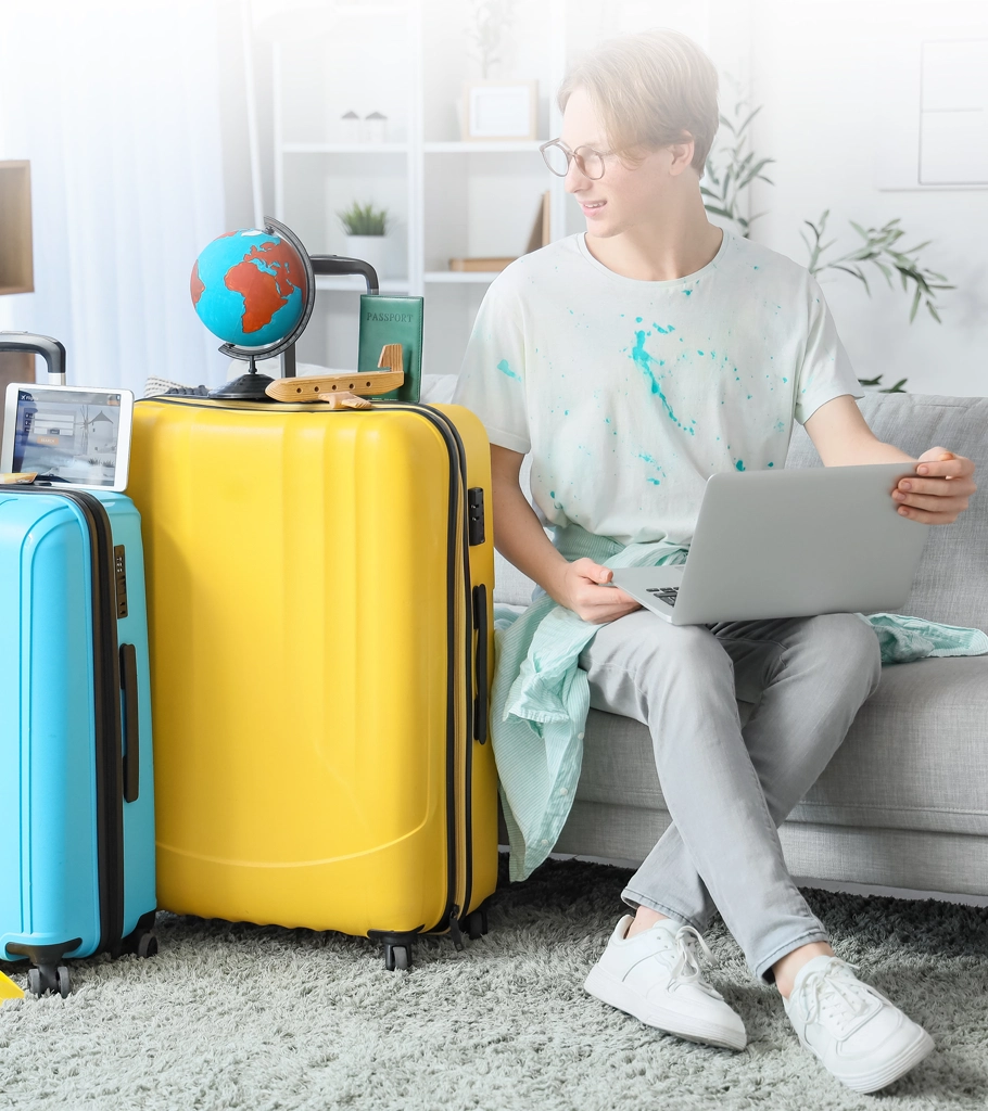 Techniques pour voyager mieux avec moins